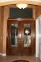 Front Door Molding and Window Shelf Faux Wood